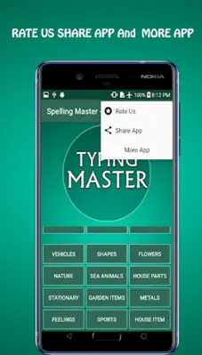 Spelling Master - Typing Master android App screenshot 1